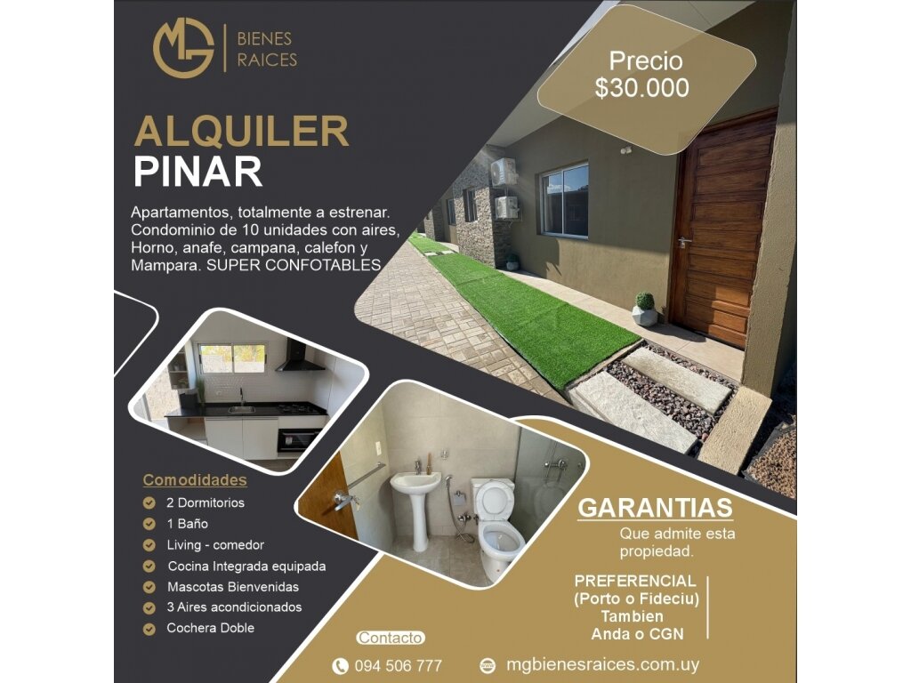 Alquiler  Canelones El Pinar